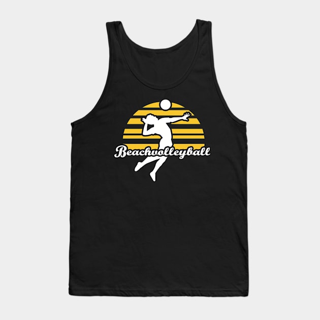 Beach volleyball Tank Top by Designzz